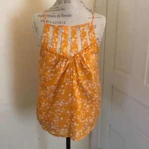 Anthropologie Maeve tank spaghetti strap